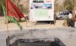 گزارش تصویری/ کلنگ پروژه یادمان شهدای گمنام منطقه ویژه پارس به زمین زده شد