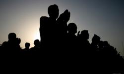 گزارش تصویری/ برگزاری نماز عید فطر در عسلویه(2)
