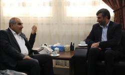 دیدار فرماندار و مقامات شهرستان پارسیان با مدیرعامل سازمان منطقه ویژه پارس.