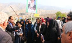 بازدید بازنشستگان آموزش و پرورش استان بوشهر از پایتخت انرژی کشور