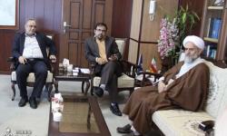دیدار مدیر عامل سازمان منطقه ویژه پارس با رییس ستاد اقامه نماز وزارت نفت