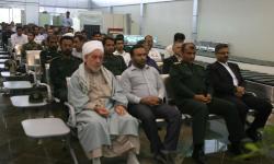 پاسداران یگان سپاه حفاظت فرودگاه خلیج فارس مورد تجلیل قرار گرفتند