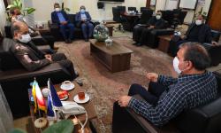 دیدار بازرس کل استان بوشهر و مدیر عامل سازمان منطقه ویژه پارس
