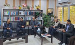 دیدار مدیرعامل سازمان منطقه ویژه پارس با مقامات قضایی شهرستان های کنگان و عسلویه