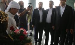 وزیر بهداشت وارد عسلویه شد