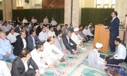 مراسم شکرانه سلامتی رهبری برگزار شد