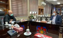 مدیر عامل سازمان منطقه ویژه پارس با استاندار بوشهر دیدار کرد