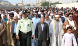 راهپیمایی &laquo;حمایت از امنیت و اقتدار ملی&raquo; در عسلویه برگزار شد
