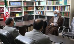 دیدار مدیر عامل سازمان منطقه ویژه پارس با امام جمعه کنگان