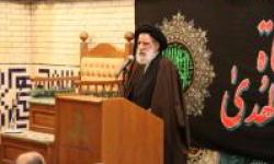 سخنرانی آیت الله زابلی در جمع عزاداران حسینی