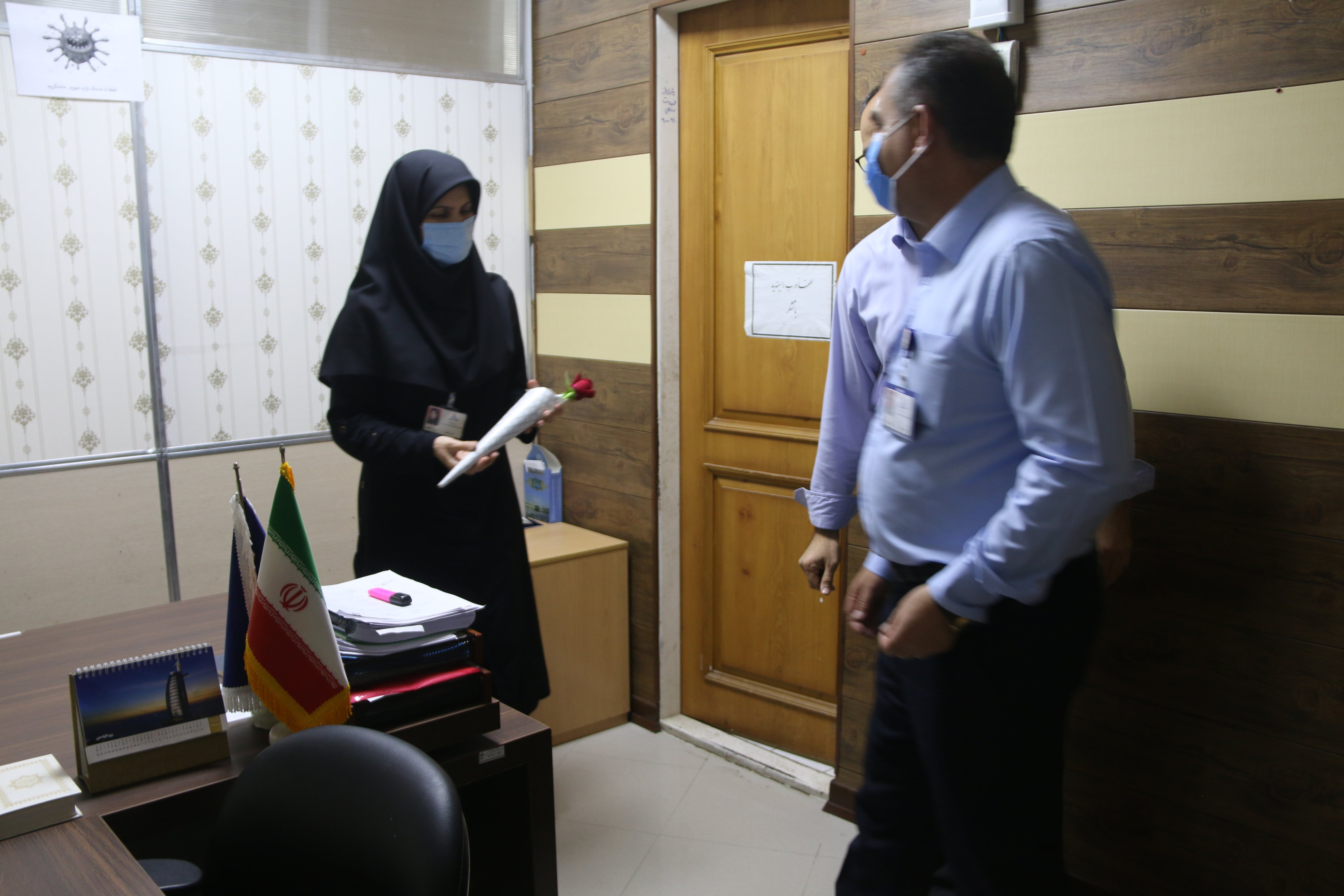 تبریک و قدردانی مهندس خرم دل از بانوان شاغل در سازمان منطقه ویژه پارس به مناسبت روز زن