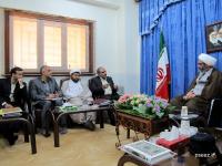 دیدار مدیرعامل و مدیران سازمان منطقه ویژه با نماینده ولی فقیه در استان بوشهر