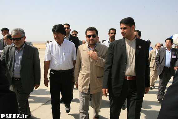 گزارش تصویری/ بازدید آقای مورالس رئیس جمهور بولیوی از پارس جنوبی (1)