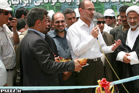 گزارش تصویری/ مراسم کلنگ زنی، پروژه ساخت پالایشگاه فاز 12 پارس جنوبی (3)