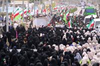 گزارش تصویری 1/ تشییع پیکر پاک دو شهید گمنام در پایتخت انرژی کشور