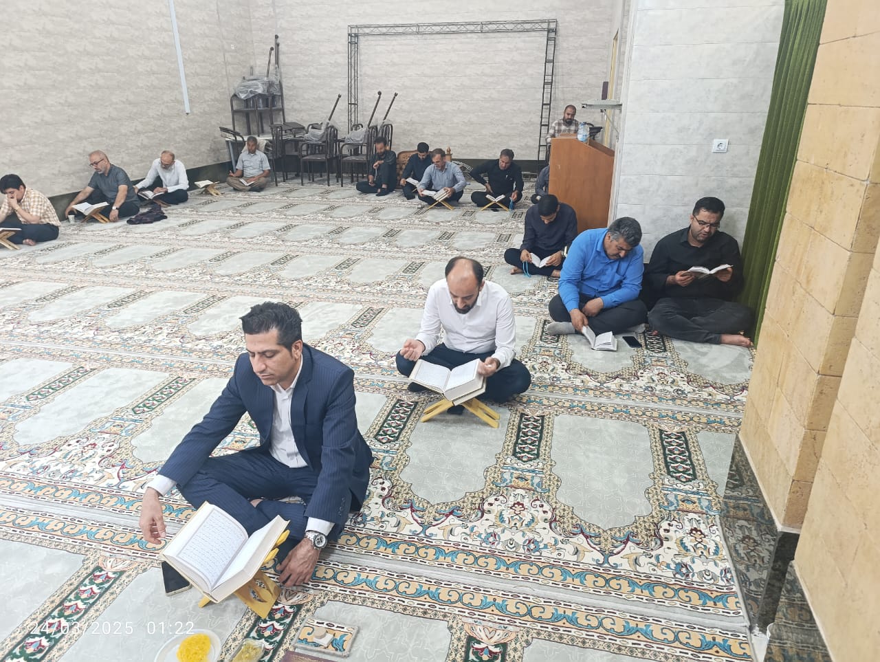 برگزاری مراسم احیا لیالی قدر(  بیست وسوم ماه مبارک رمضان) در منطقه ویژه پارس
