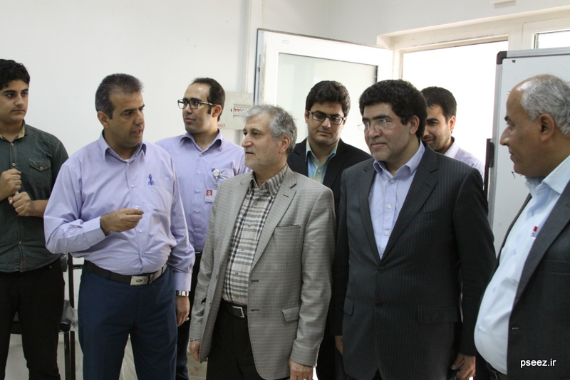 بازدید مشاور اجتماعی وزیر نفت از طرح نخبه پروری سازمان منطقه ویژه پارس