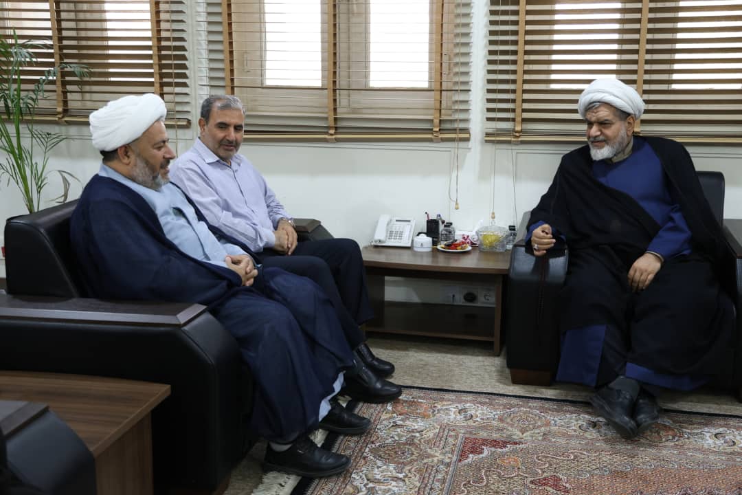 نشست مشاور فرهنگی وزیر نفت و رییس شورای اقامه نماز وزارت نفت با مدیرعامل سازمان منطقه ویژه پارس