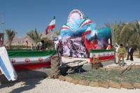 گزارش تصویری/آماده سازی محل تدفین پیکر پاک شهدای گمنام در منطقه ویژه پارس