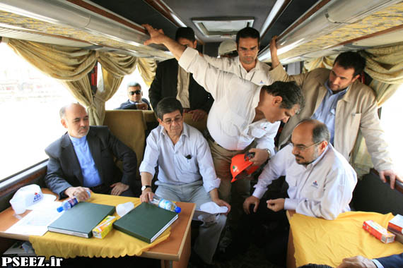 گزارش تصویری/ بازدید آقای مورالس رئیس جمهور بولیوی از پارس جنوبی (3)