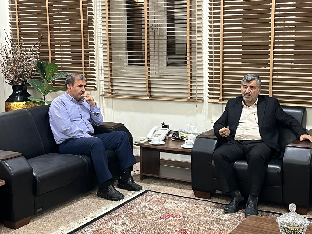 نشست ناظر گمرکات استان بوشهر با مدیرعامل سازمان منطقه ویژه پارس
