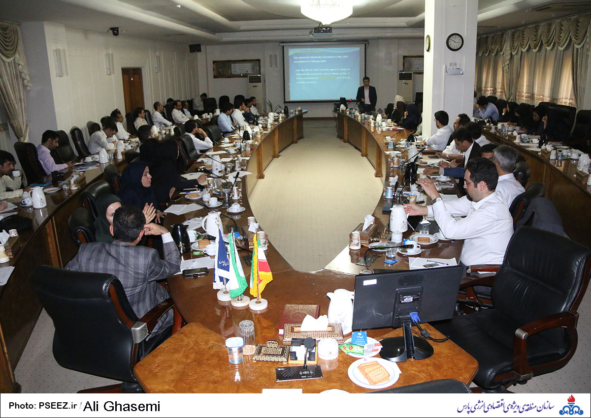 برگزاری گارگاه آموزشی سنجش دی اکسین و فوران در سازمان منطقه ویژه پارس