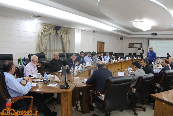 دیدار مدیر عامل سازمان منطقه ویژه پارس با کارکنان واحد پشتیبانی