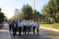 همایش پیاده&zwnj;روی کارکنان سازمان منطقه ویژه پارس برگزار شد
