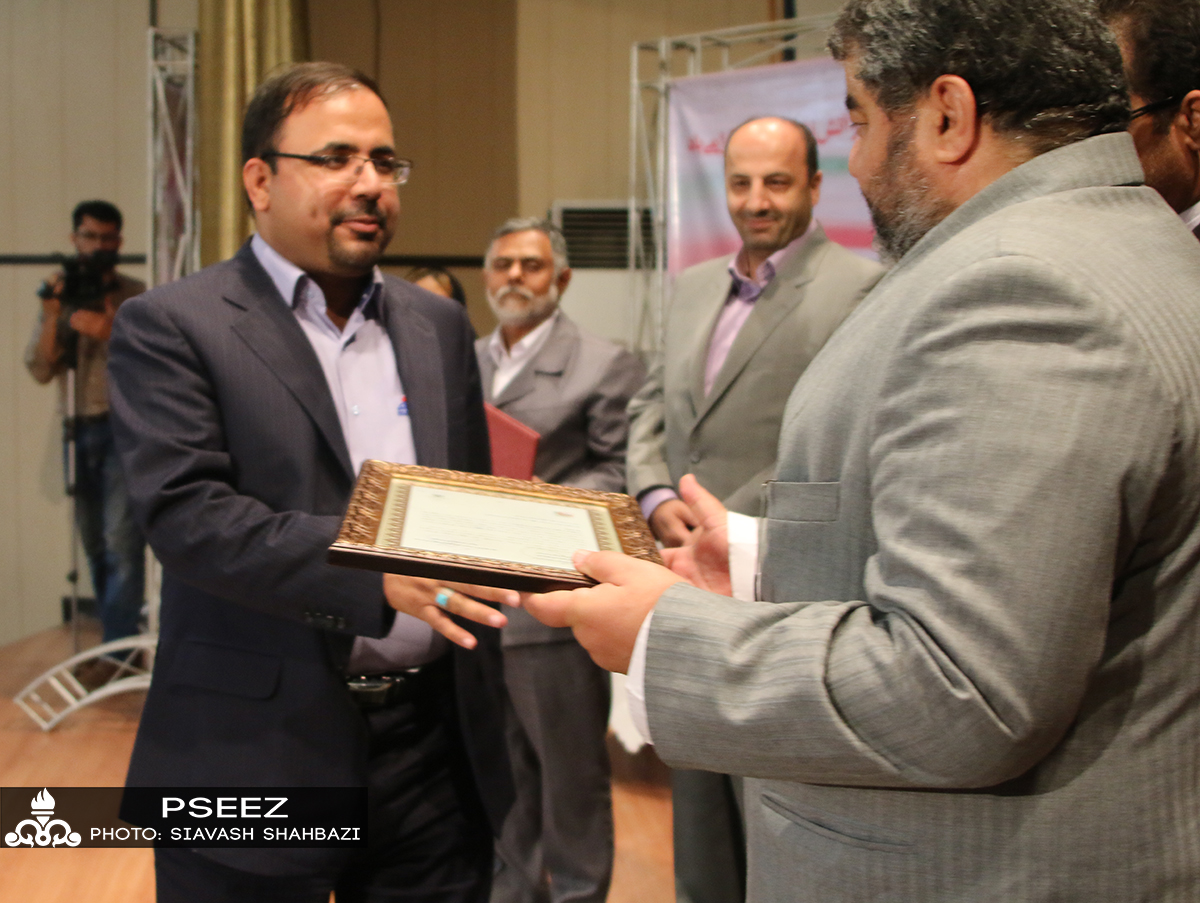 آیین معارفه فرمانده ارشد HSE پدافند غیر عامل و مدیریت بحران منطقه ویژه اقتصادی انرژی پارس