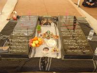 کارمندان و کارکنان سازمان منطقه ویژه، جشن تحویل سال را مهمان سفره هفت سین شهدای گمنام بودند