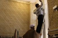 غبار روبی مسجد ولیعصر(عج) منطقه ویژه پارس با حضور پرشور مدیران و کارکنان صنعت نفت