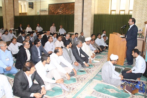مراسم شکرانه سلامتی رهبری برگزار شد