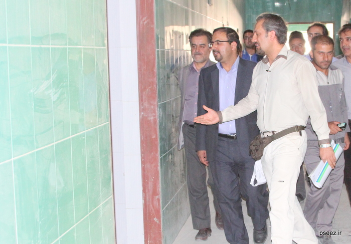 تامین مالی پروژه بیمارستان دیر همزمان با  پیشرفت پروژه