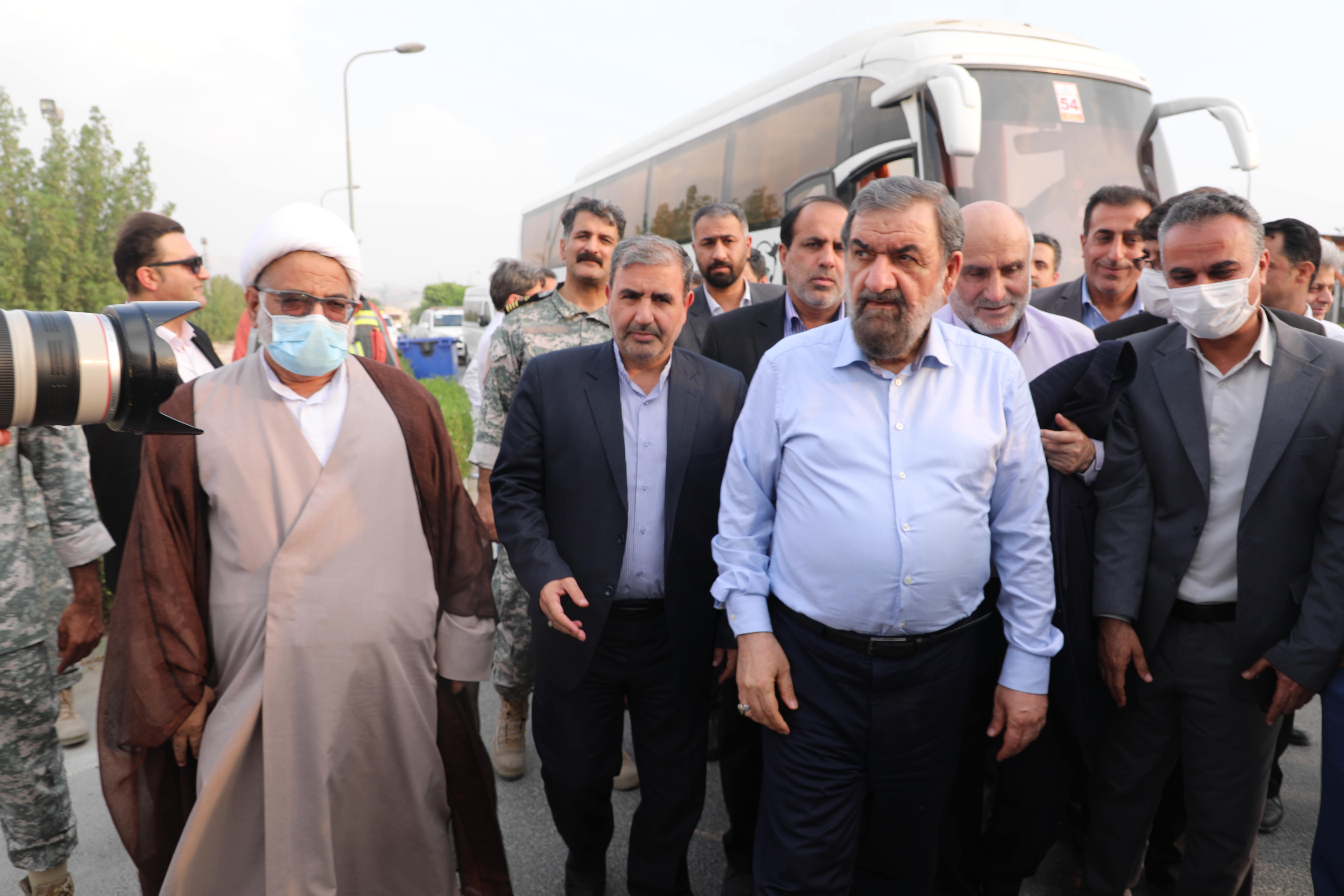 بازدید سرلشکر محسن رضایی از پارس جنوبی