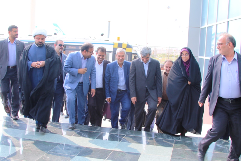 وزیر تعاون ،&zwnj;کار و رفاه اجتماعی وارد پایتخت انرژی کشور شد