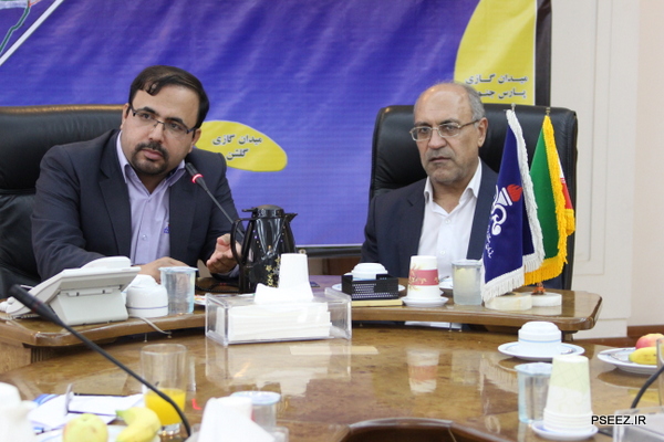 دیدار مدیر عامل شرکت گاز استان تهران با مهندس یوسفی