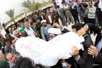 گزارش تصویری 3/ تشییع پیکر پاک دو شهید گمنام در پایتخت انرژی کشور