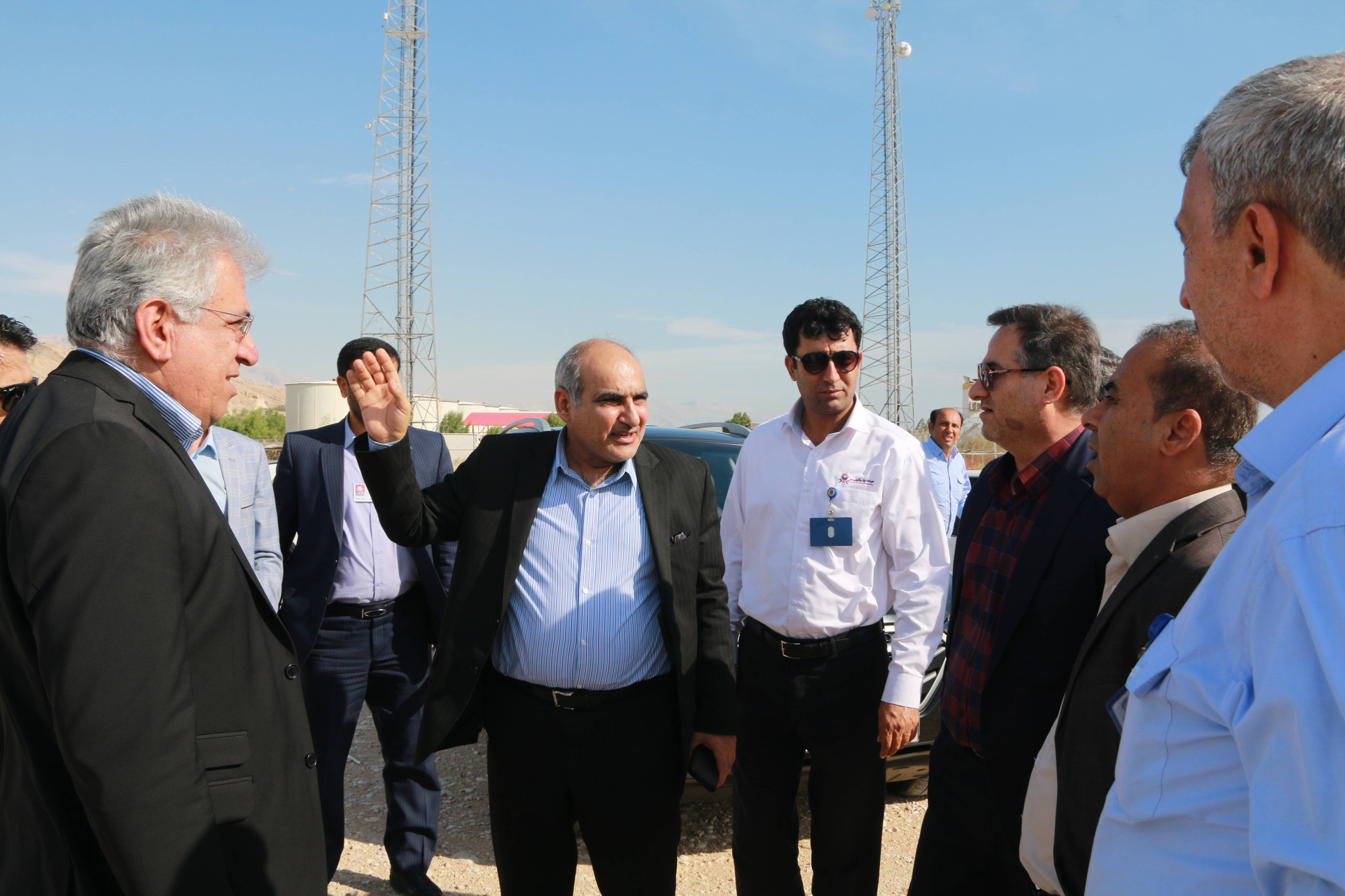بازدید مهندس موسوی از طرح‌های پارس 2 2