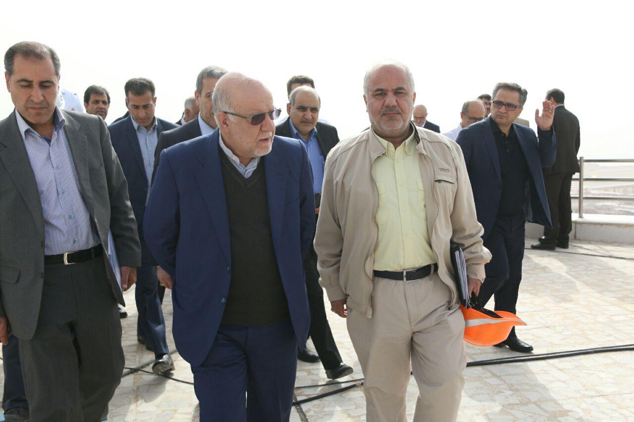 بازدید وزیر نفت از فاز 13 3
