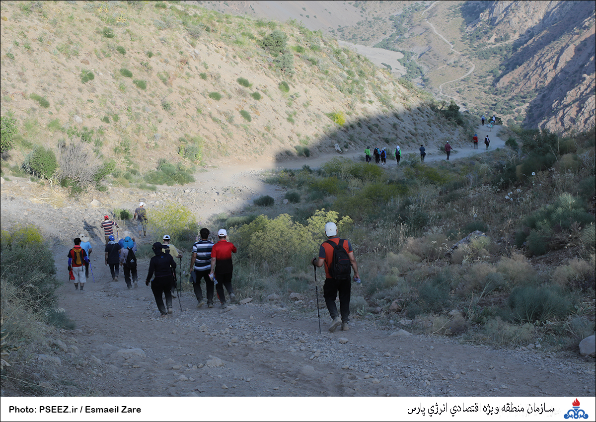 صعود به دریاچه گهر 5