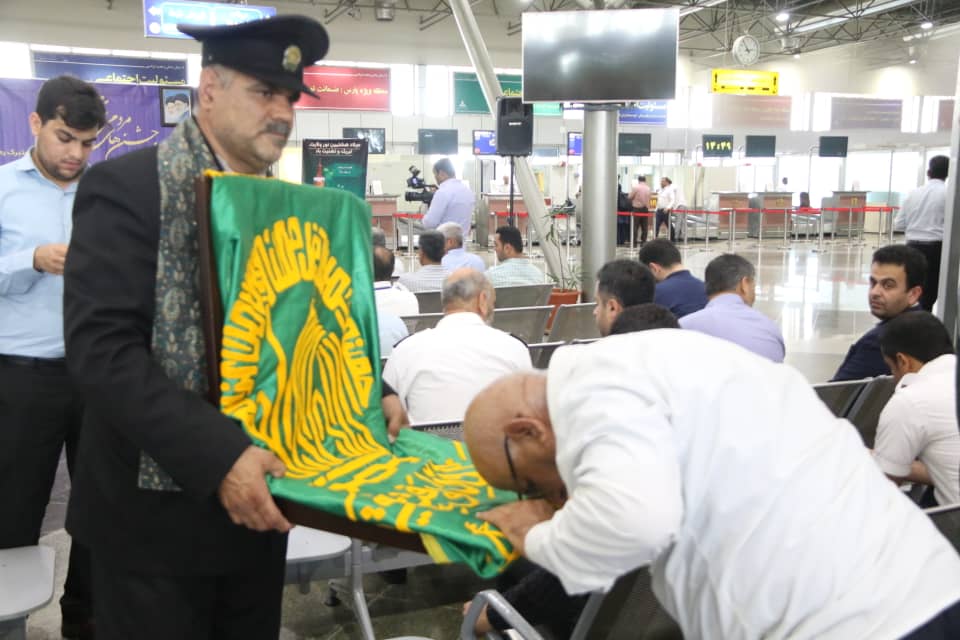 استقبال از پرچم رضوی 8