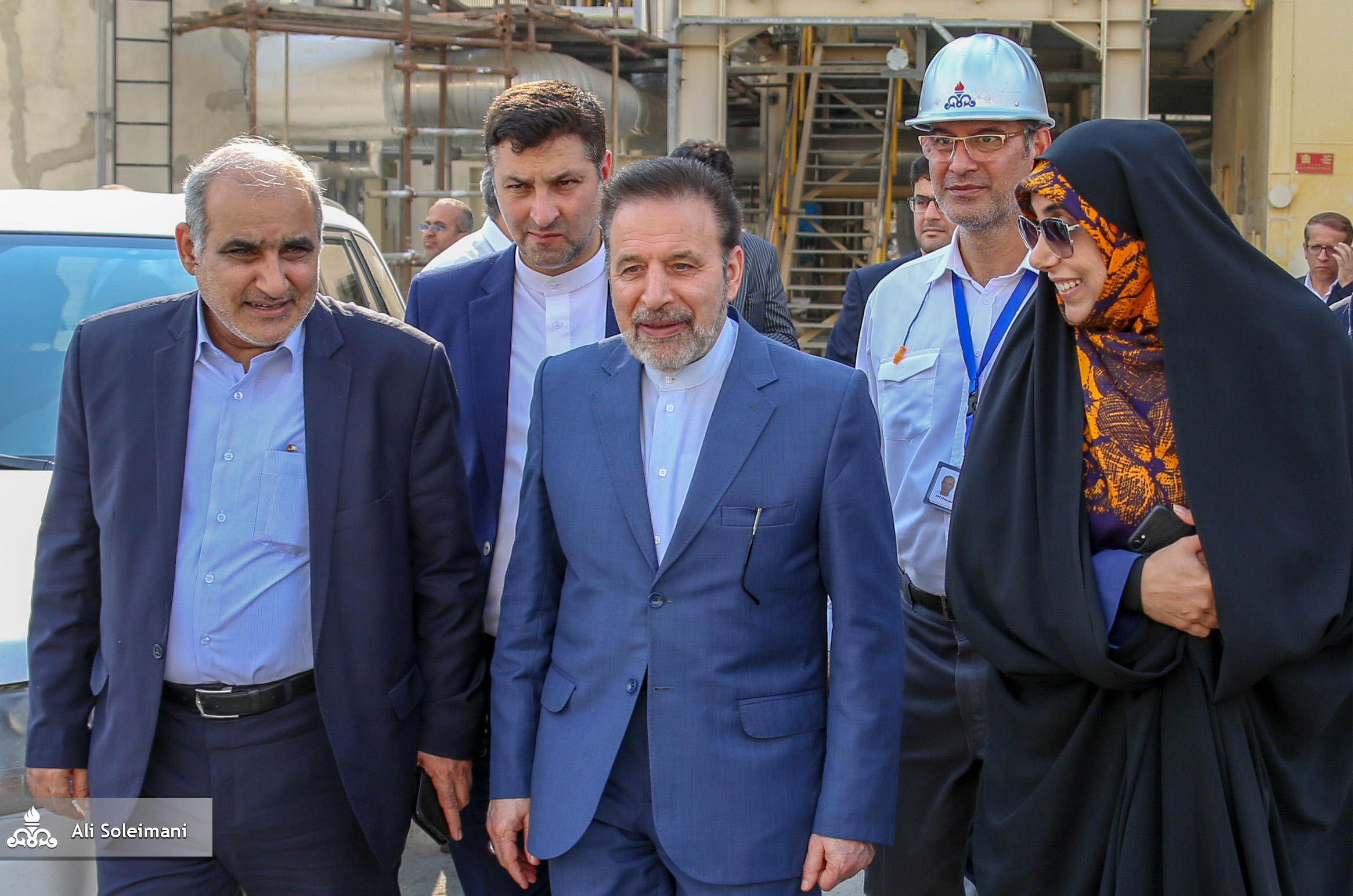 سفر واعظی به عسلویه 2