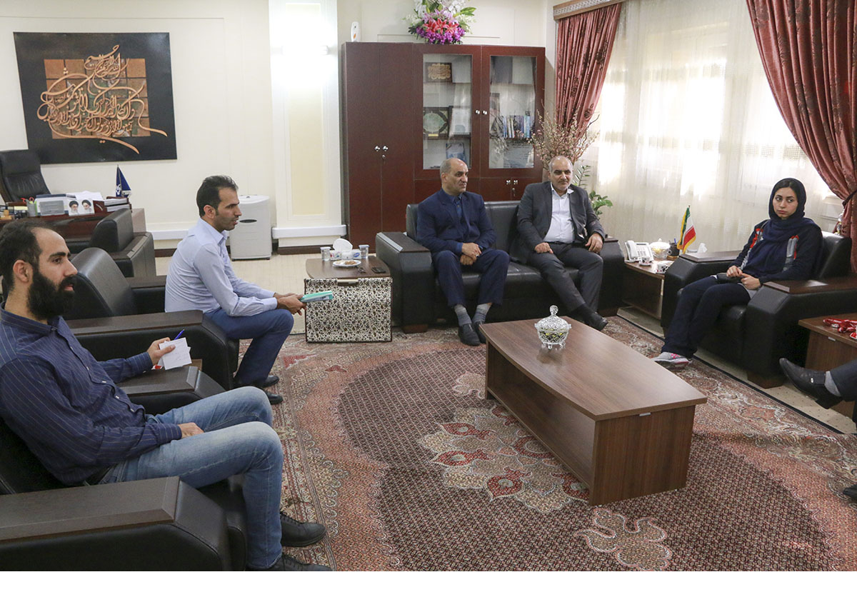 دیدار مدیر عامل و ریس هیِت تیراندازی استان 24