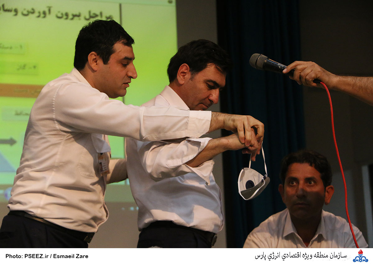 آموزش نیروهای واکنش سریع جهت پیشگیری از ویروس کرونا 8