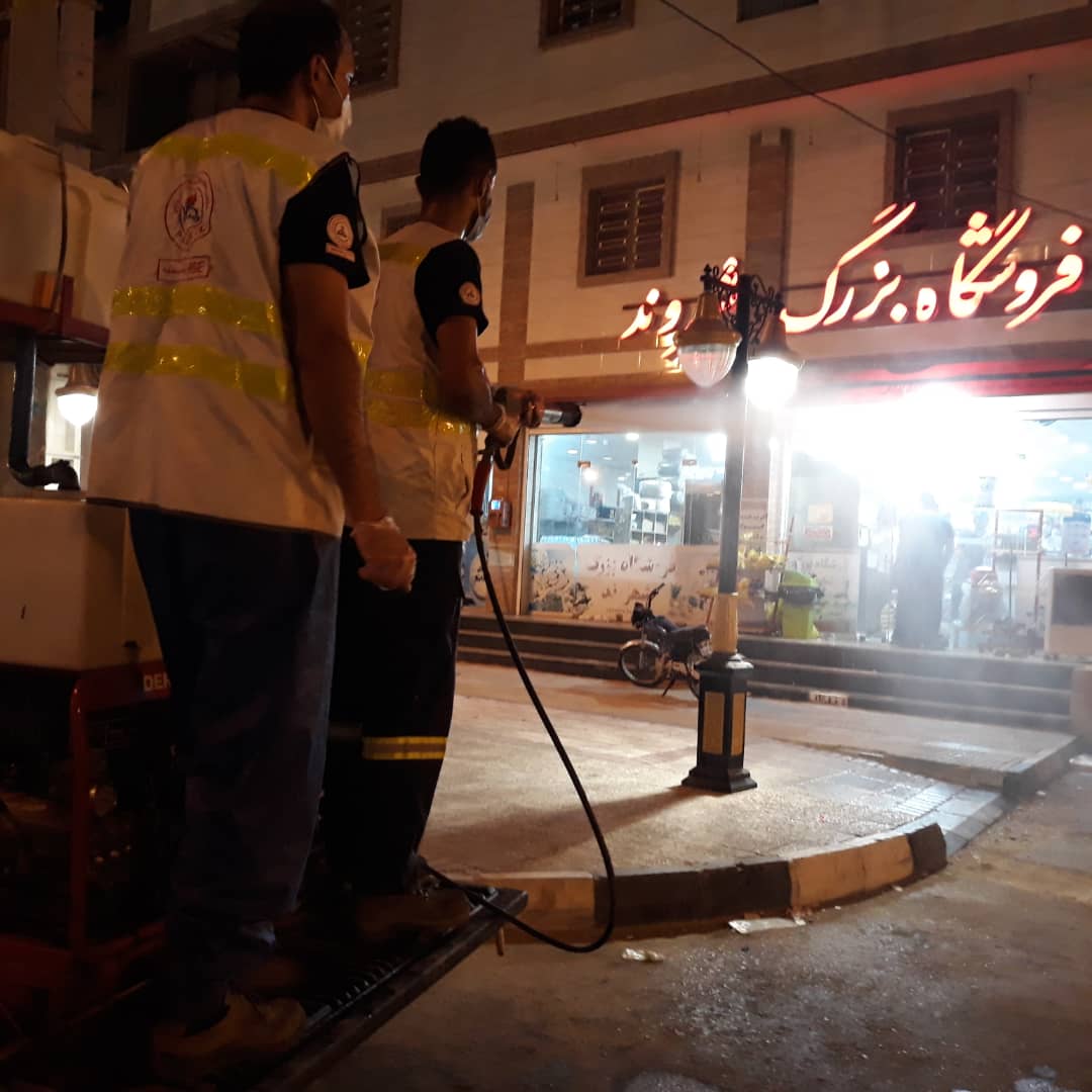 ضد عفونی شهرهای بیدخون و چاه مبارک 3