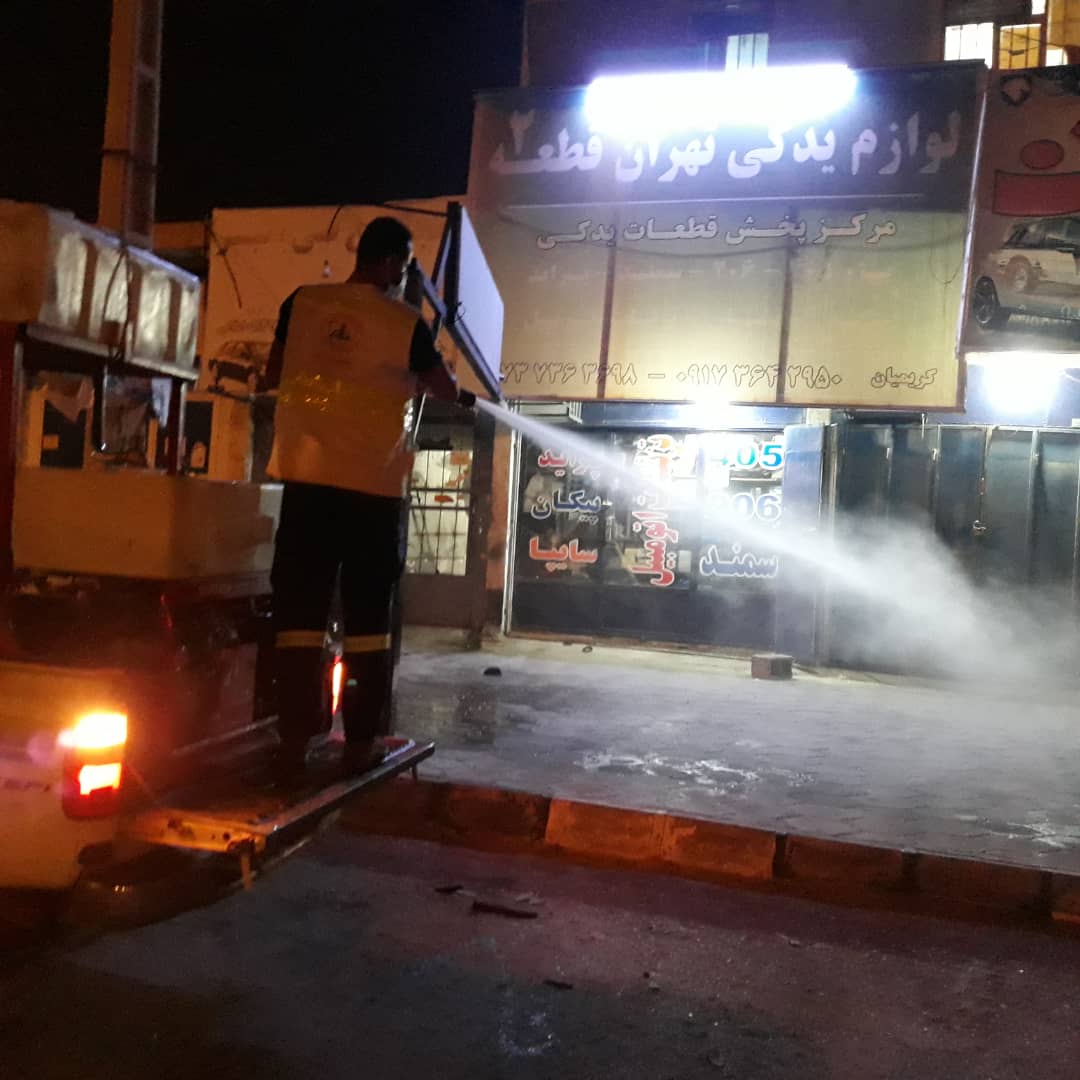 ضد عفونی شهرهای بیدخون و چاه مبارک 4