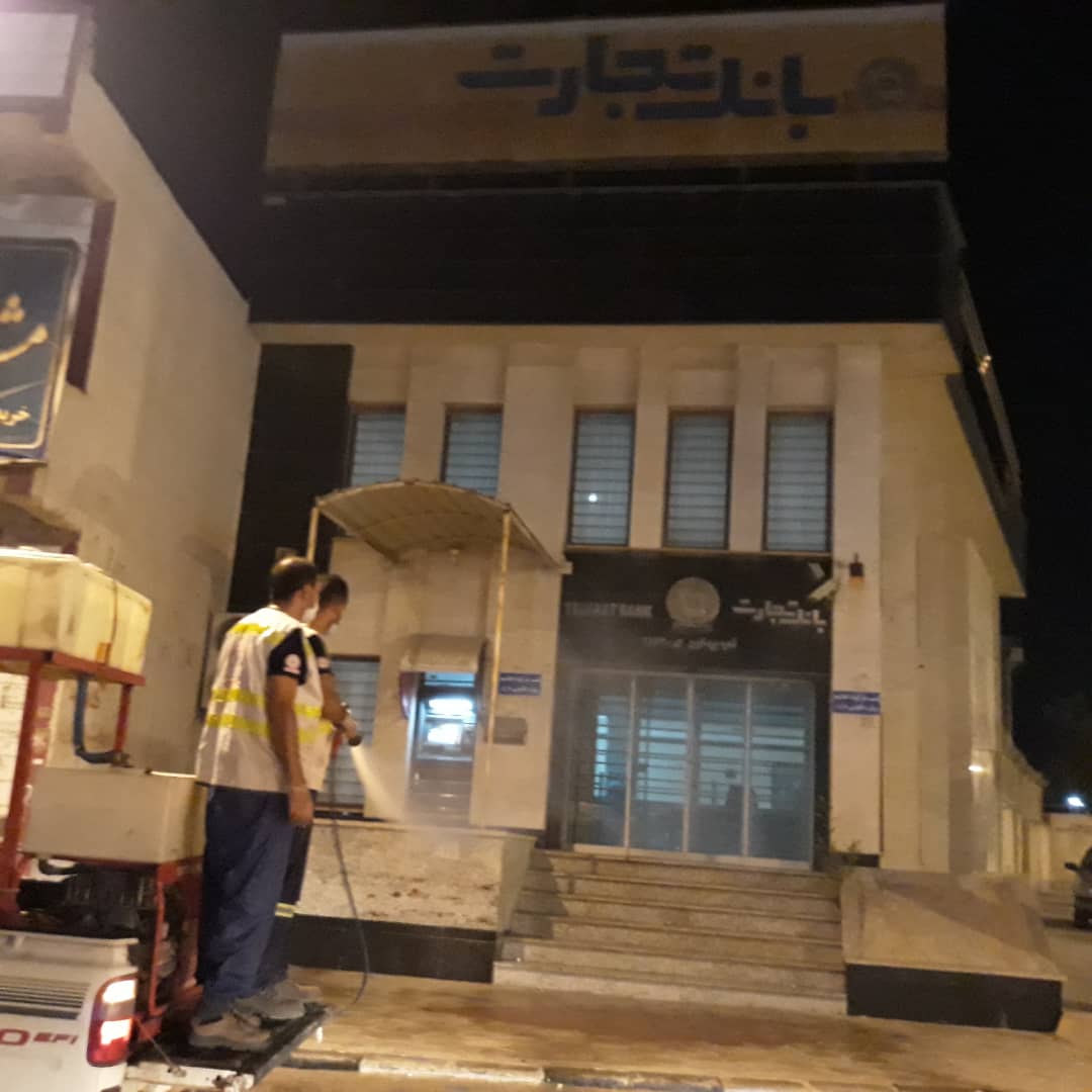 ضد عفونی شهرهای بیدخون و چاه مبارک 5