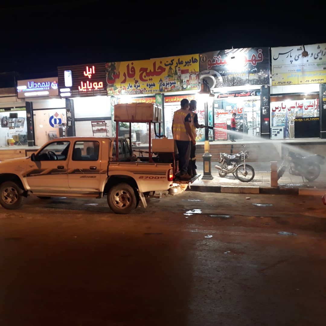 ضد عفونی شهرهای بیدخون و چاه مبارک 6