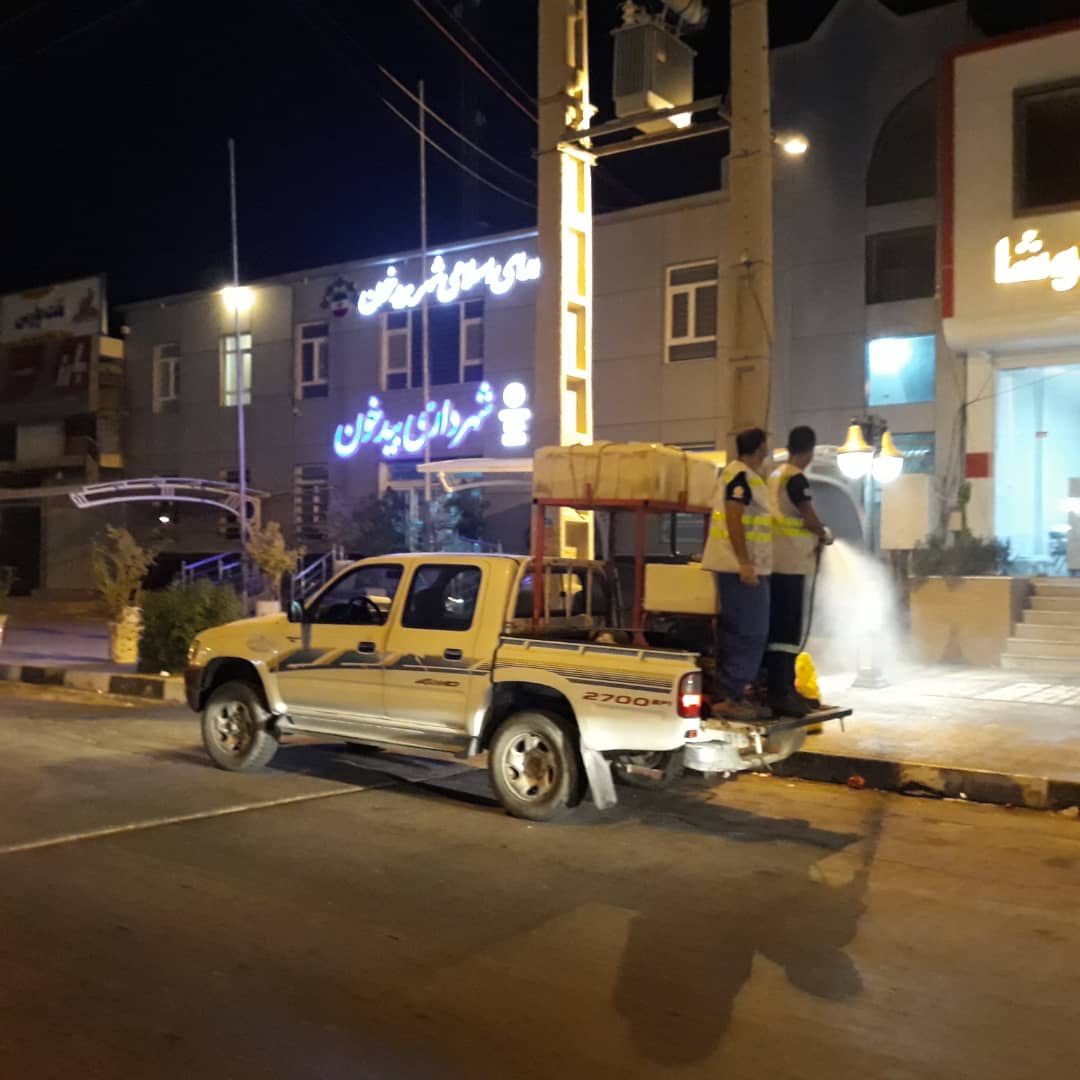 ضد عفونی شهرهای بیدخون و چاه مبارک 7