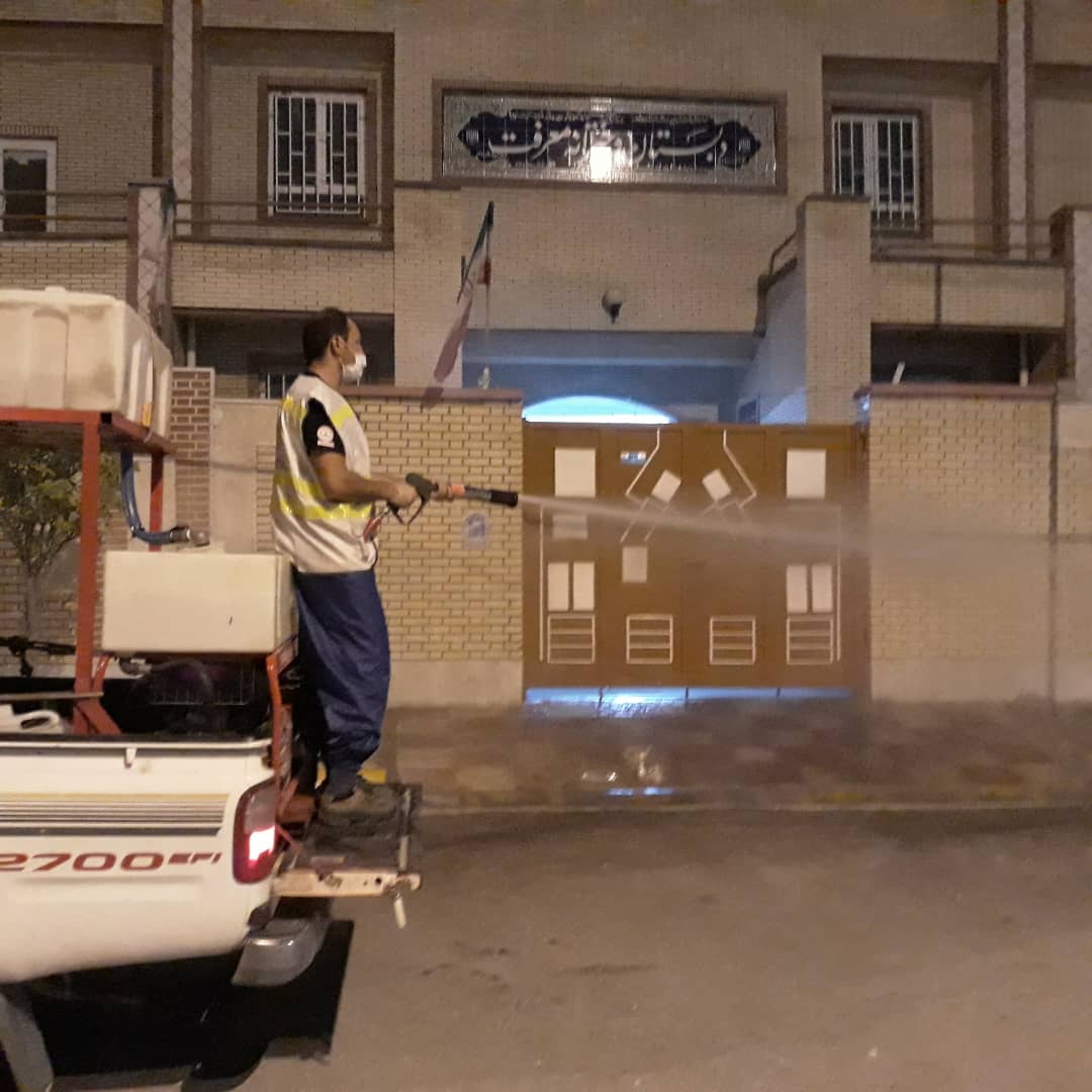 ضد عفونی شهرهای بیدخون و چاه مبارک 8